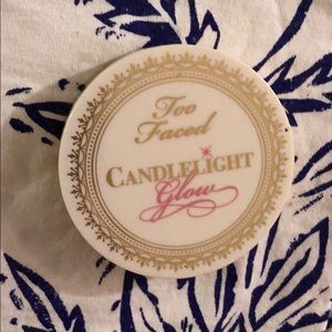 Too faced candlelight glow highlight.